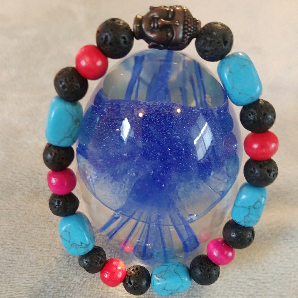 Custom made stretchy bracelet